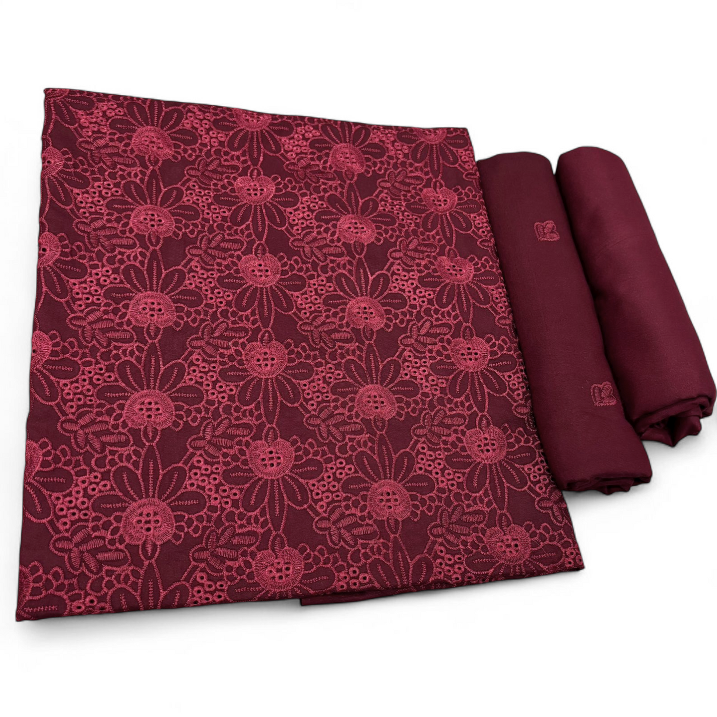 KARANDI EMBROIDERED CHICKEN KARI 2-PIECE WKU-306 - TANIAZE