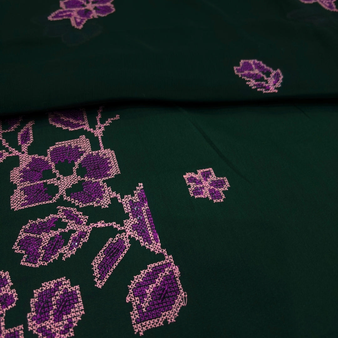KARANDI EMBROIDERED 3-PIECE TZAJ-186