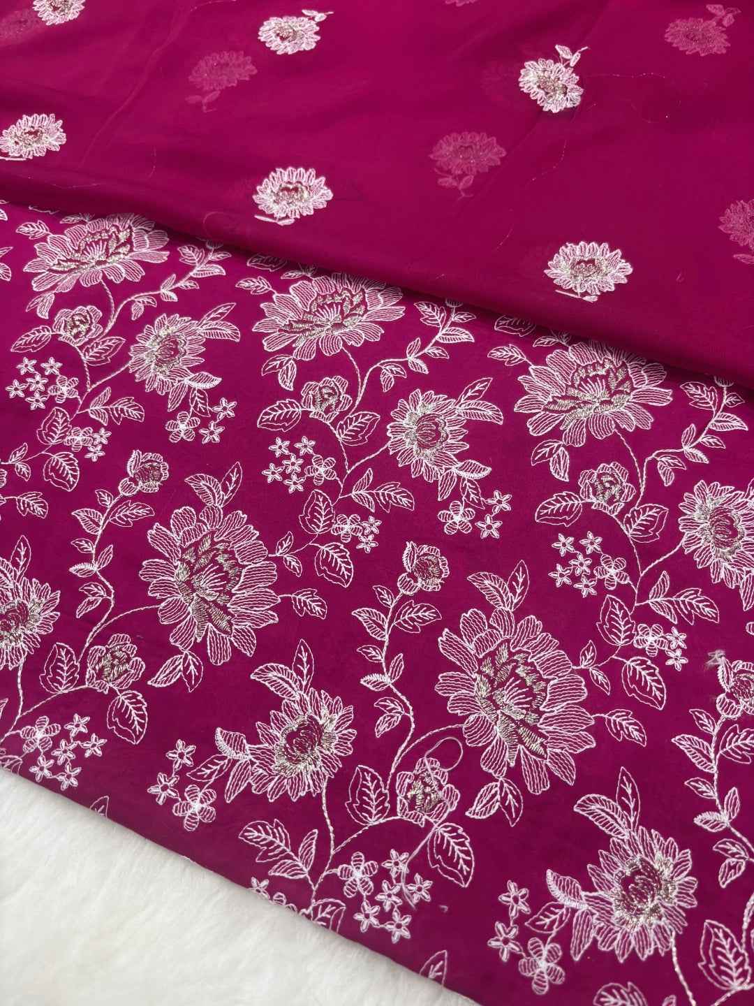 BAREEZE LAWN EMBROIDERED 3PC CHIFFON DOPATTA TZAJ-134
