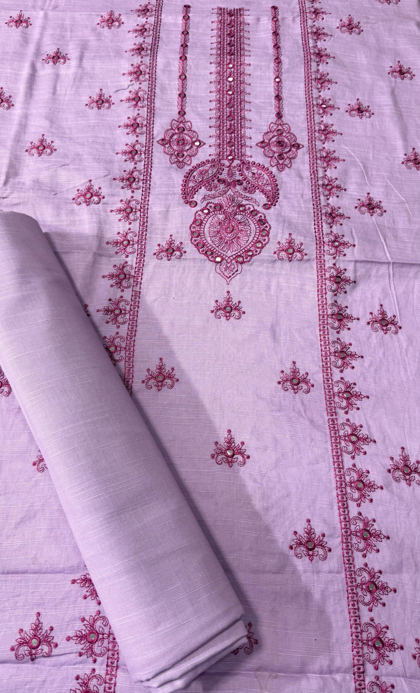 KHADDAR EMBROIDERED 2PC