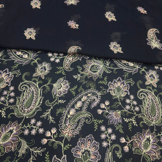 LAWN EMBROIDERED 3PC CHIFFON DOPATTA