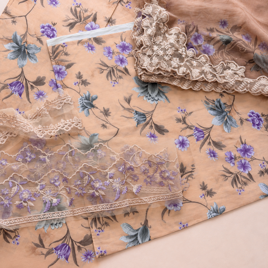 CROSS STITCH LUXURY LAWN 3PC CHIFFON DOPATTA