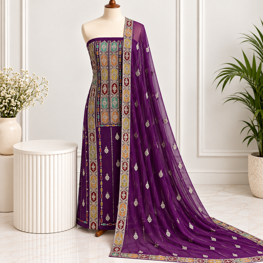 Chiffon Embroidered Collection
