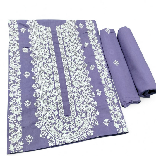 2 PIECE - EMBROIDERED LAWN SUIT