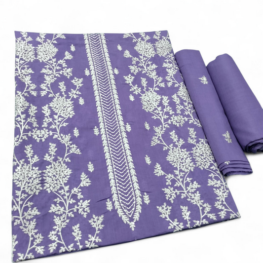 2 PIECE - EMBROIDERED LAWN SUIT