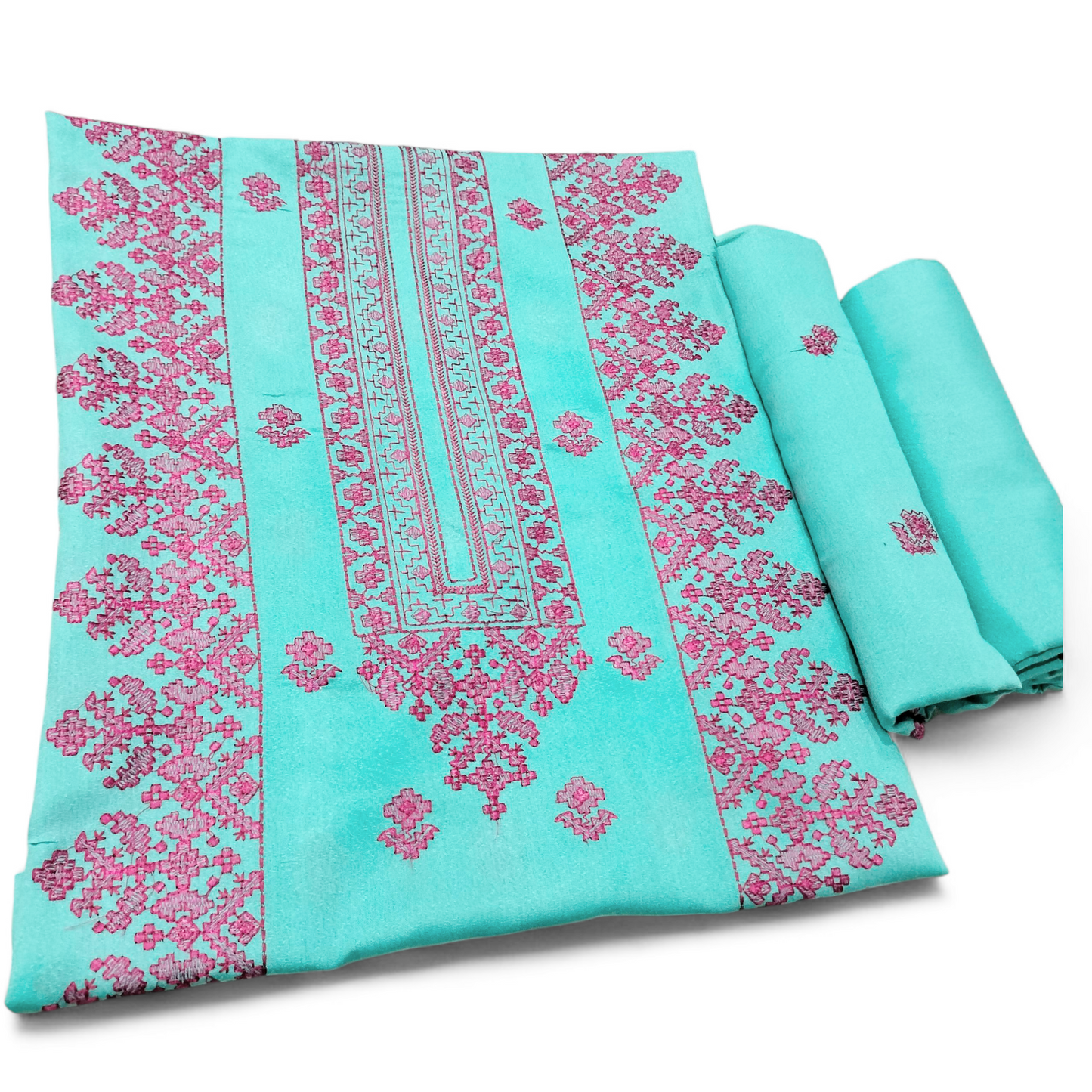 KARANDI EMBROIDERED 2-PIECE WKU-177