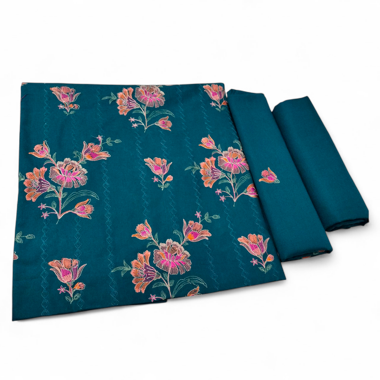 2 PIECE - EMBROIDERED LAWN SUIT TZSZ-505