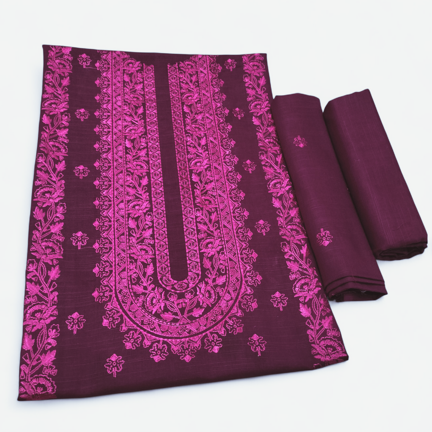 KHADDAR EMBROIDERED 2PC - TANIAZE