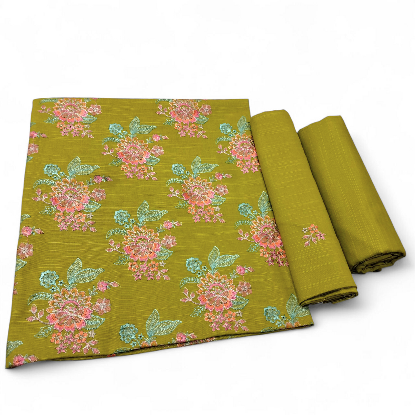 KHADDAR EMBROIDERED 2PC