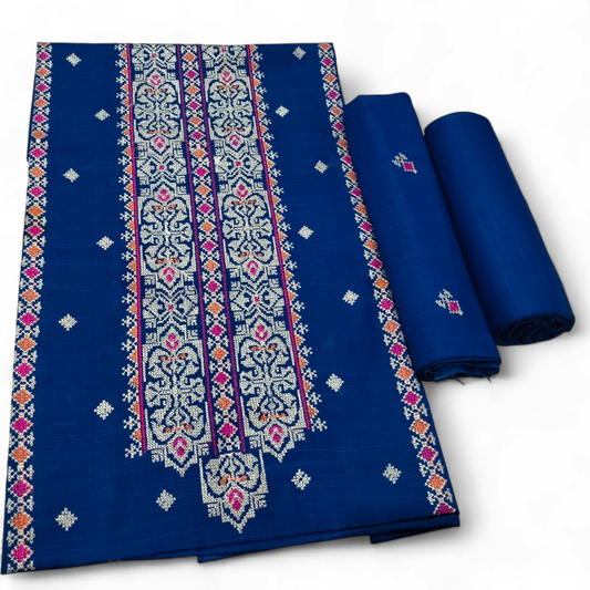 KHADDAR EMBROIDERED 2PC - TANIAZE