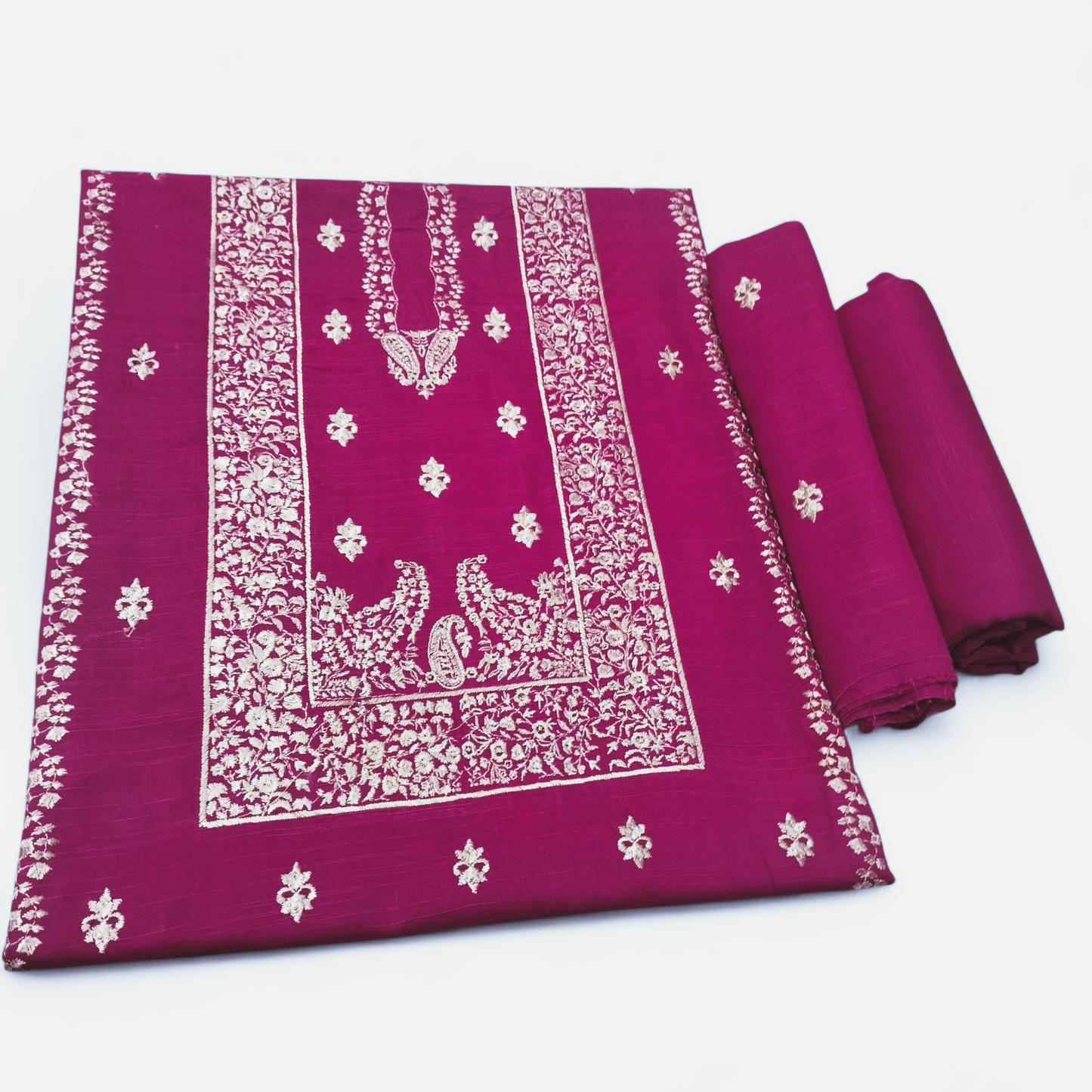 KHADDAR EMBROIDERED 2PC - TANIAZE