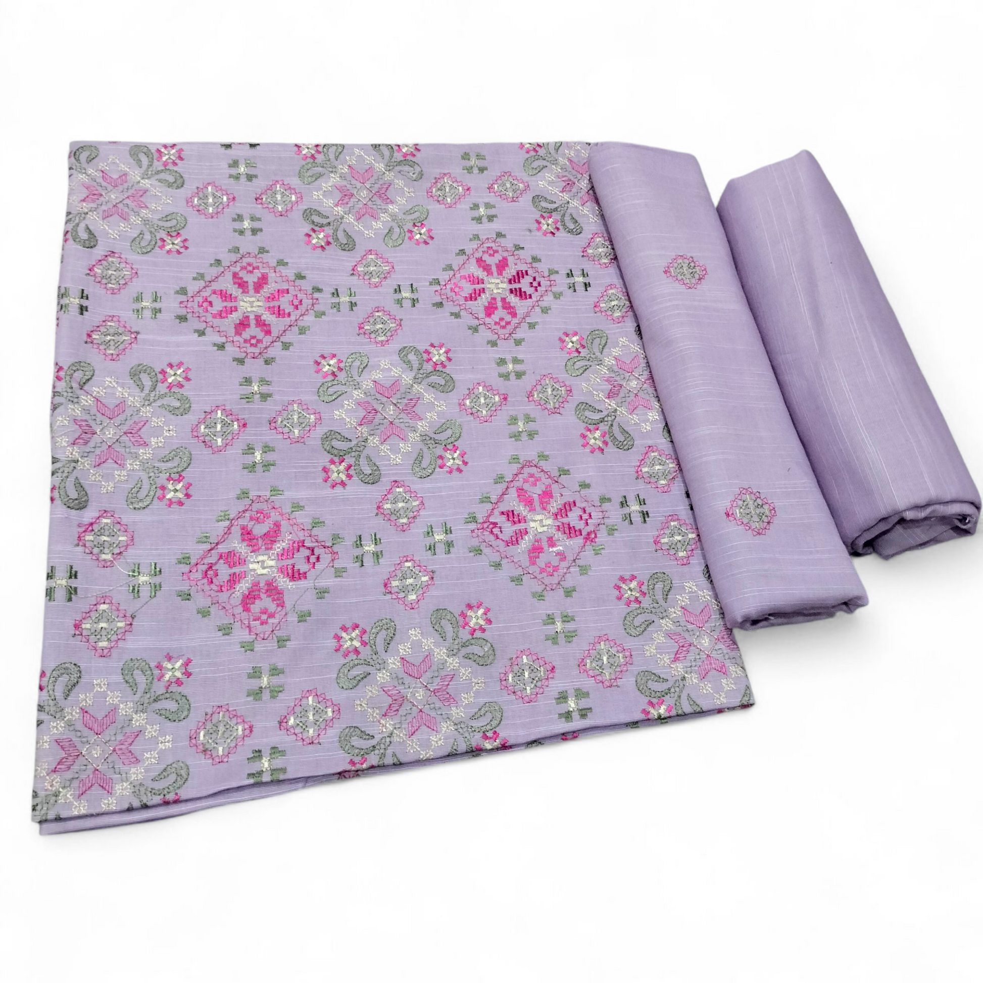 KHADDAR EMBROIDERED 2PC - TANIAZE