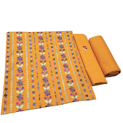 KHADDAR EMBROIDERED 2PC