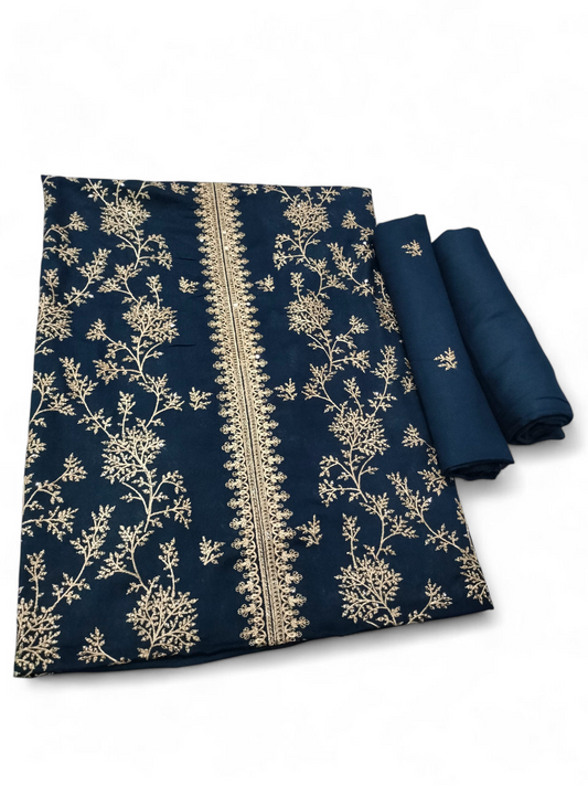 KARANDI EMBROIDERED 2-PIECE WKU-122 - TANIAZE