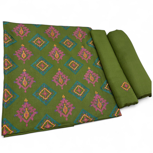 KARANDI EMBROIDERED 2-PIECE WKU-184