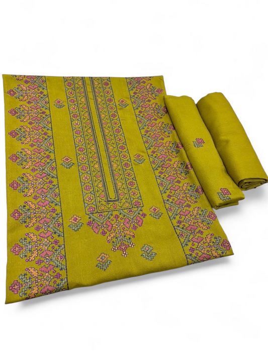 KARANDI EMBROIDERED 2-PIECE WKU-115