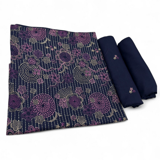 KARANDI EMBROIDERED 2-PIECE WKU-769