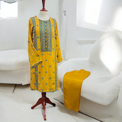 READY TO WEAR KARANDI 2PC EMBROIDERED - TANIAZE