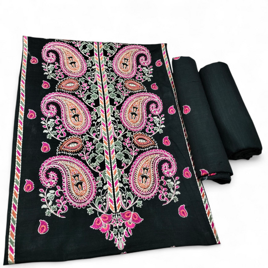 KHADDAR EMBROIDERED 2PC