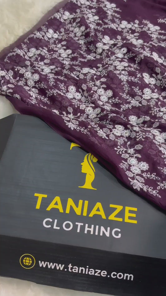 Fancy Embroidered Chiffon