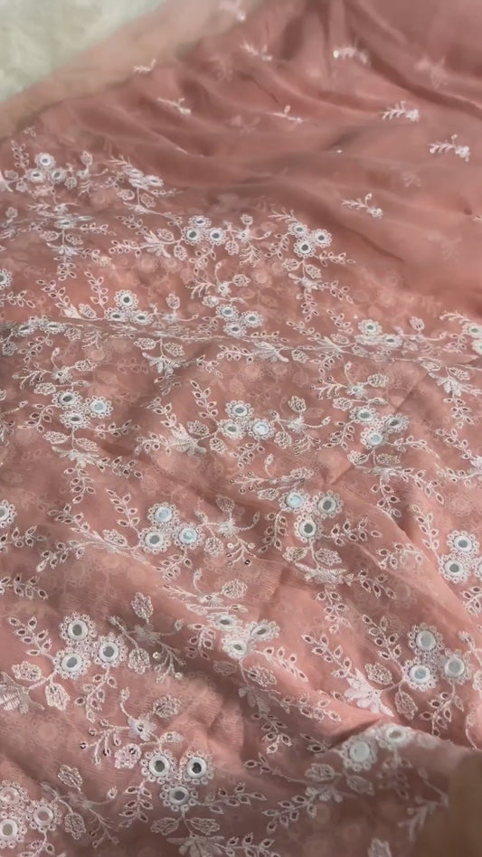Fancy Embroidered Chiffon