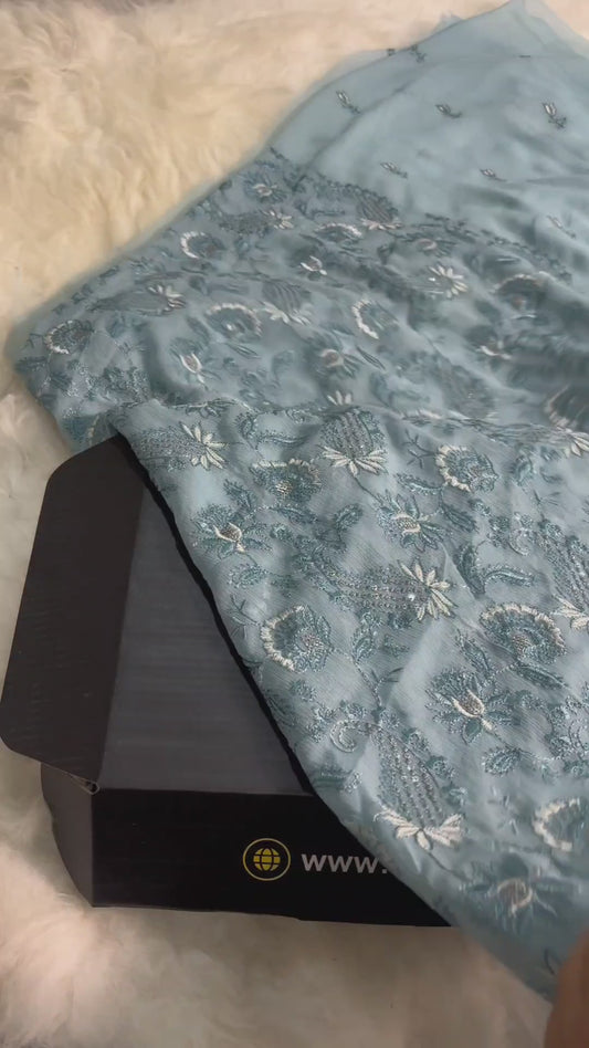 Fancy Embroidered Chiffon