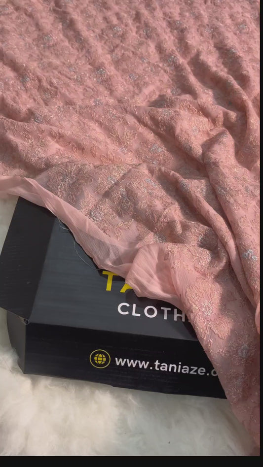 Fancy Embroidered Chiffon
