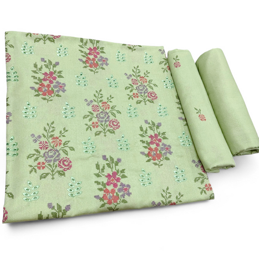 KARANDI EMBROIDERED 2-PIECE WKU-912