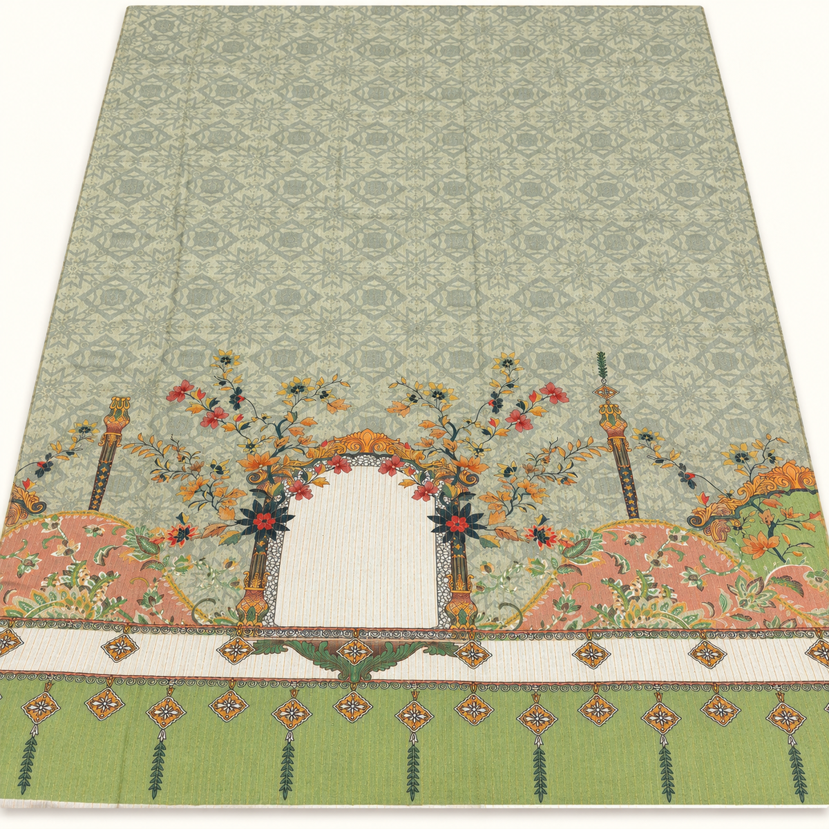 Zari Lawn printed shirt