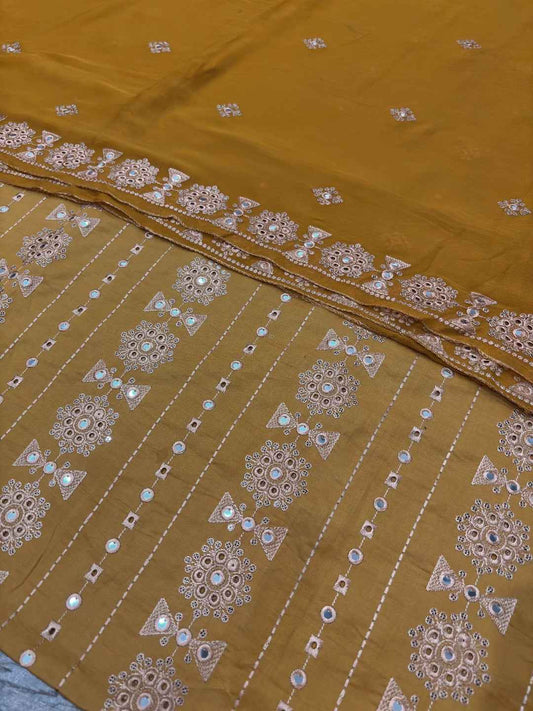 BAREEZE LAWN EMBROIDERED 3PC CHIFFON DOPATTA TZAJ-173