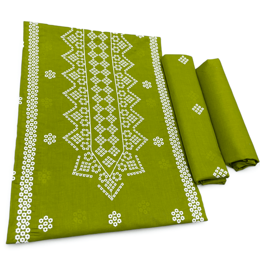 2 PIECE - EMBROIDERED LAWN SUIT SCV1-1735