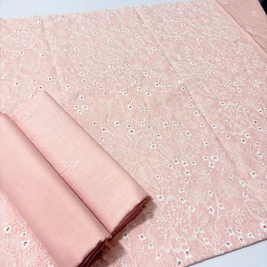 2 PIECE - EMBROIDERED LAWN SUIT SCV1-1668