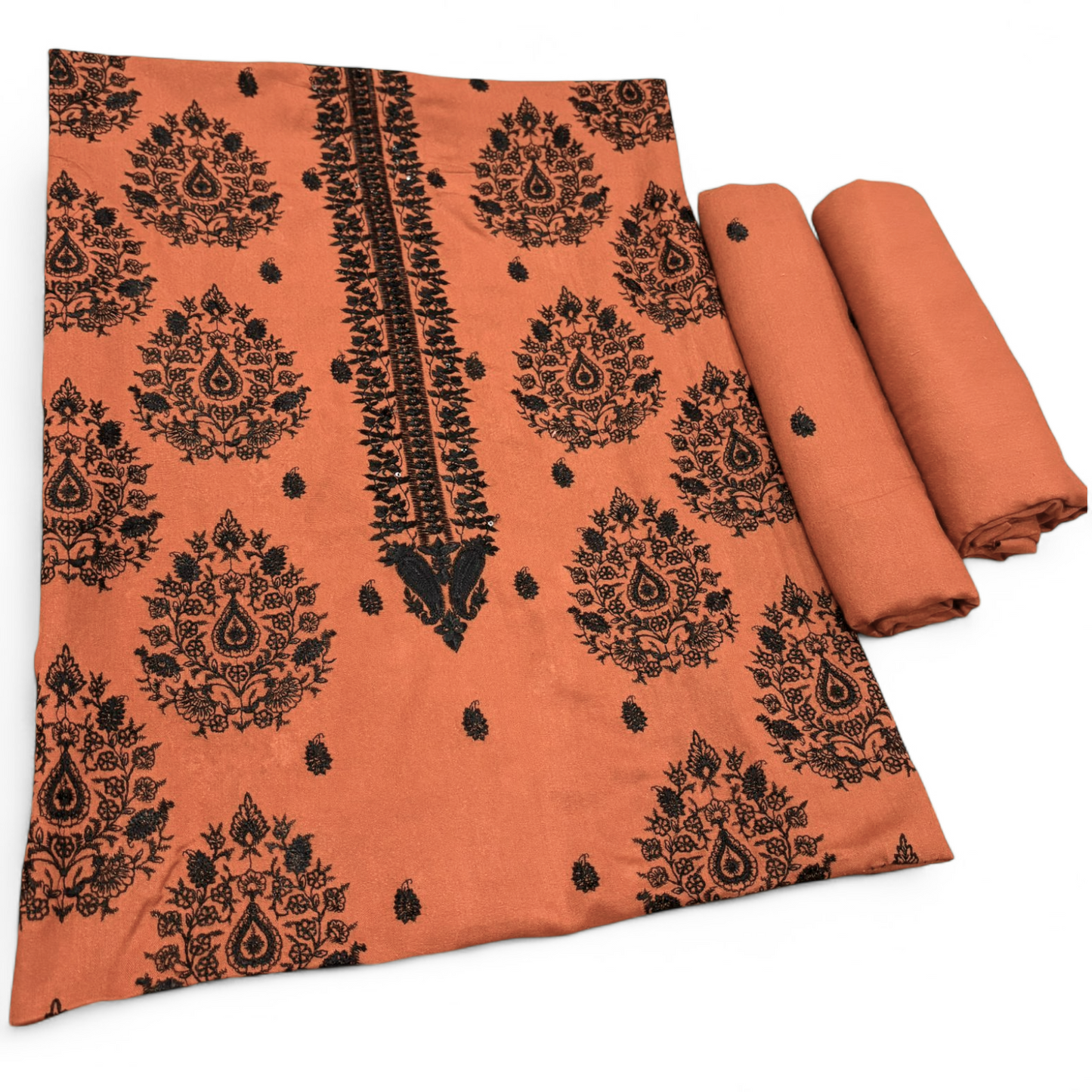 KARANDI EMBROIDERED 2-PIECE WKU-109