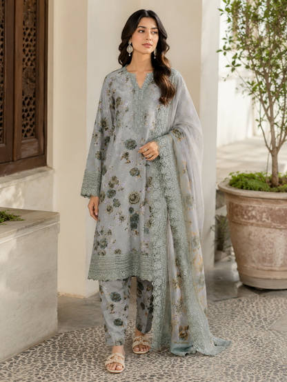 LAKHANY LUXURY LAWN 3PC LAWN DOPATTA