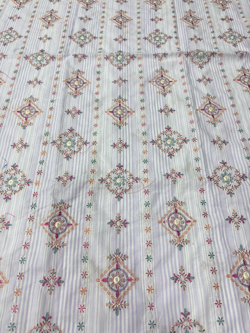 2 PIECE - PRINTED EMBROIDERED LAWN SUIT SCV2-238