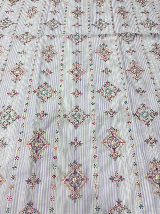 2 PIECE - PRINTED EMBROIDERED LAWN SUIT SCV2-238