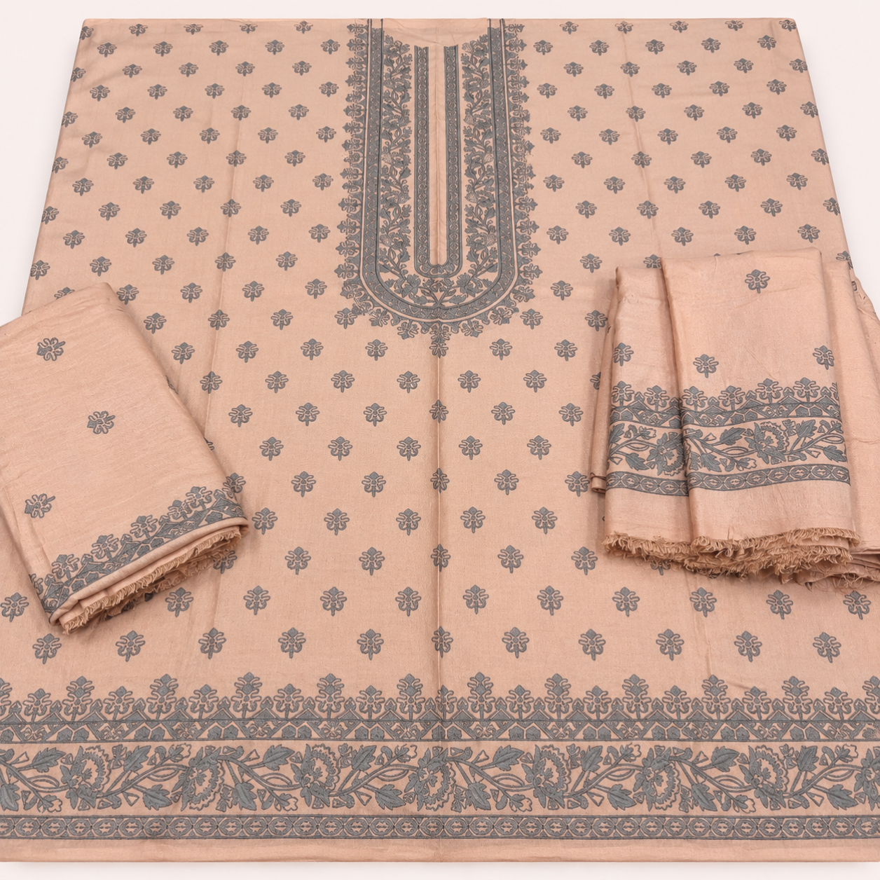 Bareeze karandi embroidered 2pc