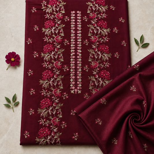 KARANDI EMBROIDERED 2-PIECE TZAJ-2359