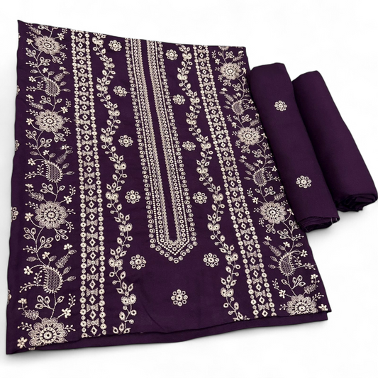 KARANDI EMBROIDERED 2-PIECE WKU-922