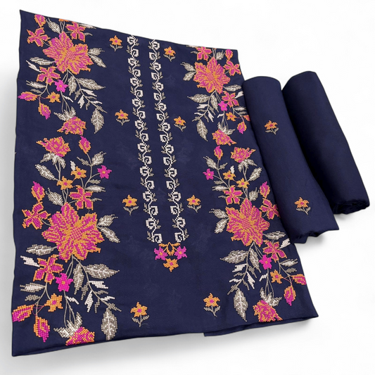 KARANDI EMBROIDERED 2-PIECE WKU-941