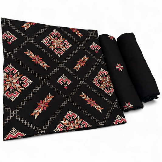 KARANDI EMBROIDERED 2-PIECE WKU-937