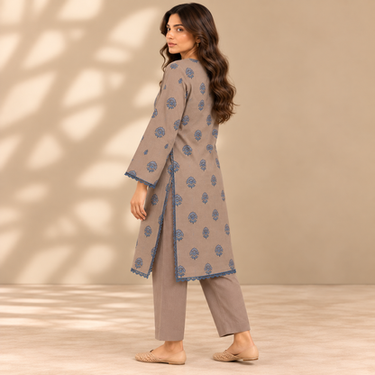 READY TO WEAR KARANDI 2PC EMBROIDERED WKS-17