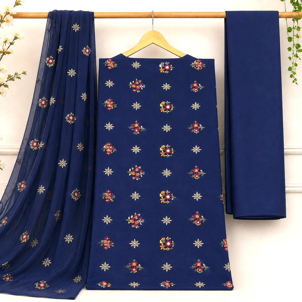 KARANDI EMBROIDERED 3-PIECE TZAJ-319