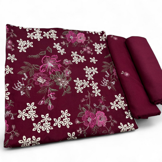 KARANDI EMBROIDERED 2-PIECE WKU-889