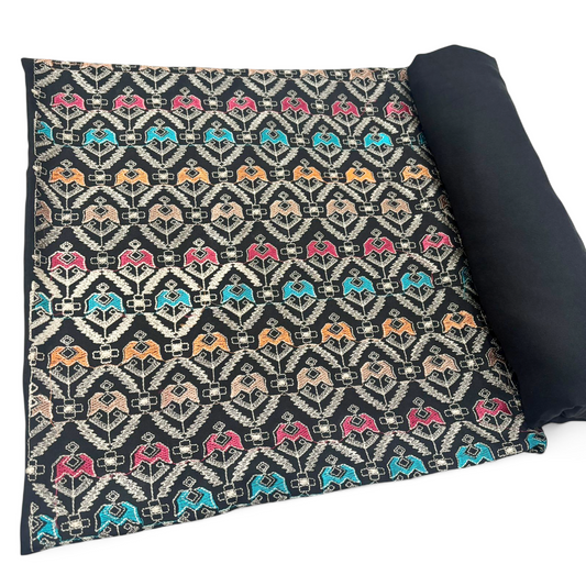 IMPORTED MARINA EMBROIDERED 2-PIECE