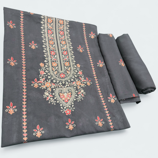 KARANDI EMBROIDERED 2-PIECE WKU-947