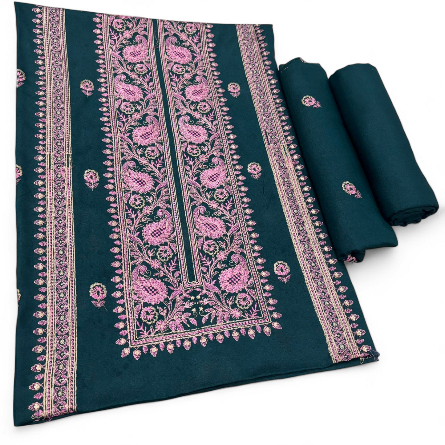 KARANDI EMBROIDERED 2-PIECE WKU-533