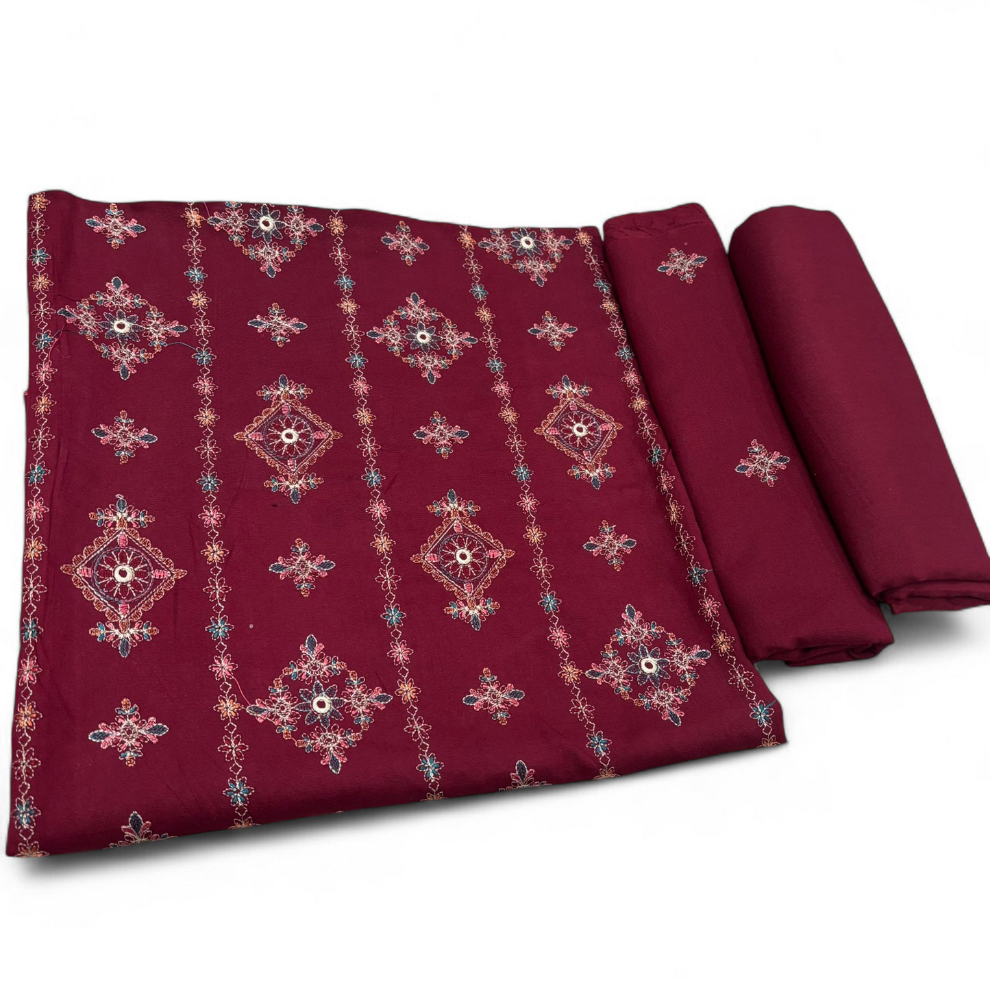 KARANDI EMBROIDERED 2-PIECE WKU-891