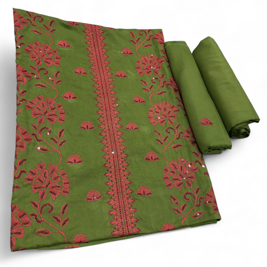 KARANDI EMBROIDERED 2-PIECE WKU-927