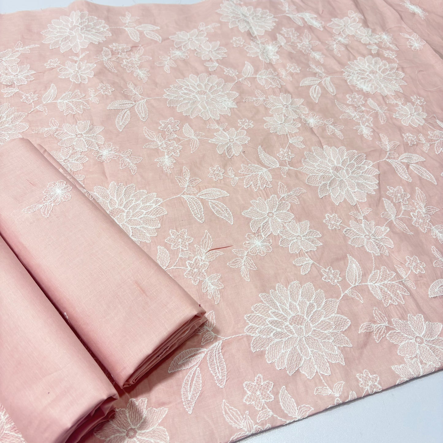 2 PIECE - EMBROIDERED LAWN SUIT SCV1-1664